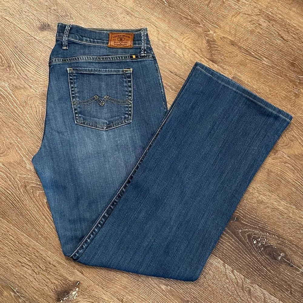 LUCKY BRAND WOMEN'S SWEET-N-LOW BOOT CUT JEANS | SIZE: 10/30